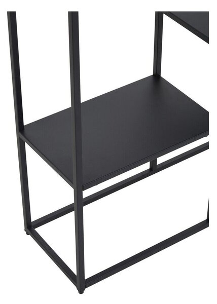 Czarny stalowy regał 80x81x26 cm Acero – Premier Housewares