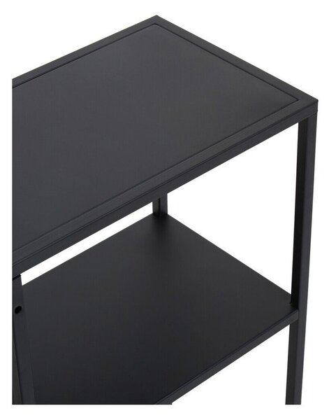 Czarny stalowy regał 80x81x26 cm Acero – Premier Housewares