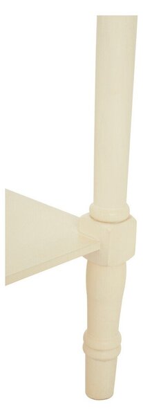 Konsola z litego drewna sosnowego w kolorze kości słoniowej 30x80 cm Heritage – Premier Housewares