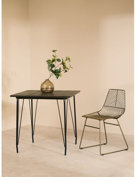 Stół z litego drewna wiązu ø 80 cm District – Premier Housewares