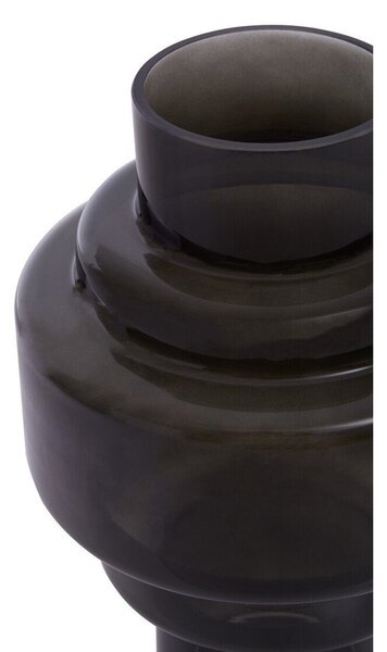 Czarny szklany wazon (wysokość 30 cm) Cayden – Premier Housewares