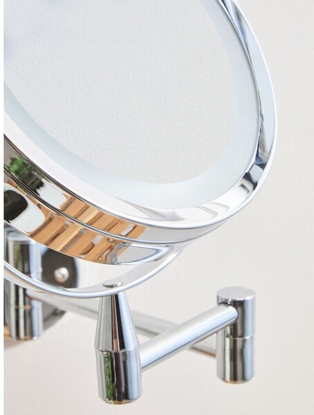 Lustro z oświetleniem/powiększające (powiększenie 2x) kosmetyczne 18x29 cm Cassini – Premier Housewares