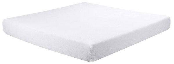 Napinane prześcieradło mikroplusz białe 180 x 200 cm