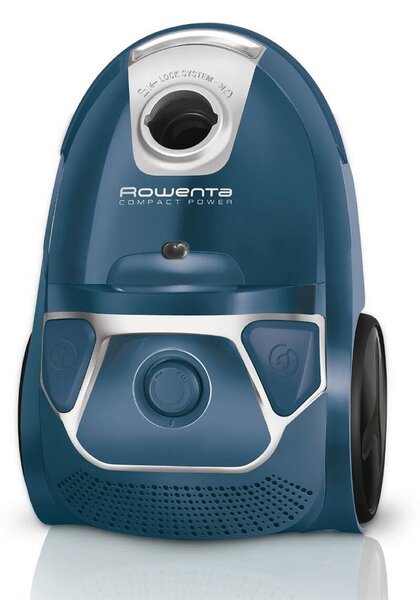 Compact Power 900W Parquet Odkurzacz workowy, srebrny/niebieski ROWENTA RO3950EA