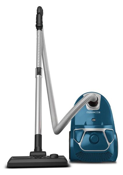 Compact Power 900W Parquet Odkurzacz workowy, srebrny/niebieski ROWENTA RO3950EA