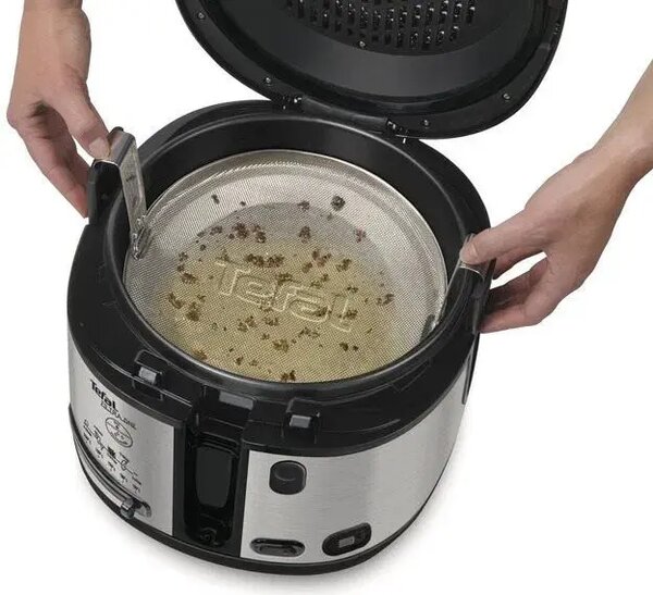 One Metal Frytkownica, czarna/ze stali nierdzewnej TEFAL FF175D71