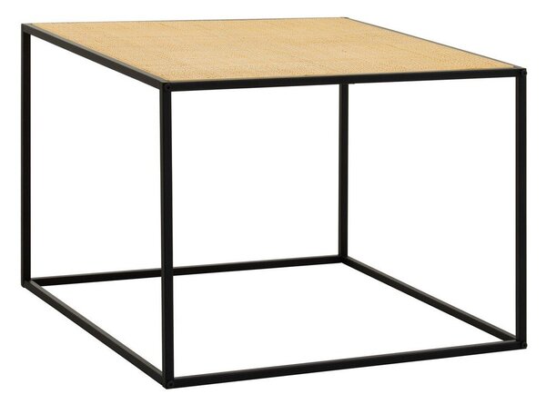 Rattanowy stolik w naturalnym kolorze 60x60 cm Depok – Premier Housewares