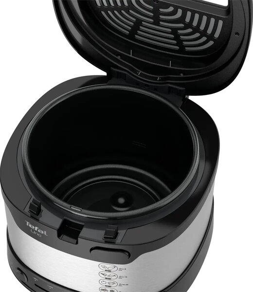 Fry Uno Frytkownica, czarna/niezależna stal TEFAL FF215D30