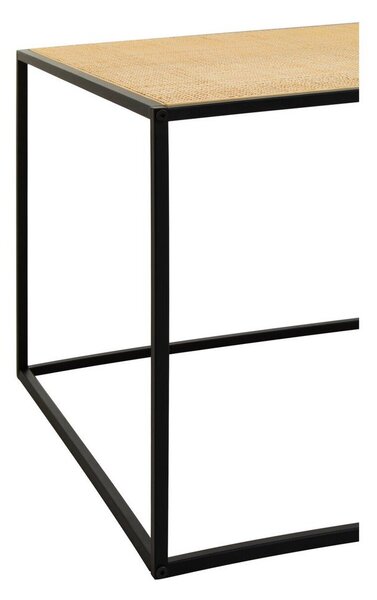 Rattanowy stolik w naturalnym kolorze 60x60 cm Depok – Premier Housewares