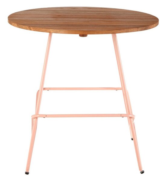 Okrągły stół z litego drewna wiązu ø 80 cm District – Premier Housewares