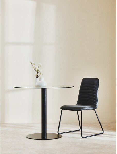 Okrągły stół ze szklanym blatem ø 90 cm Metropolitan – Premier Housewares