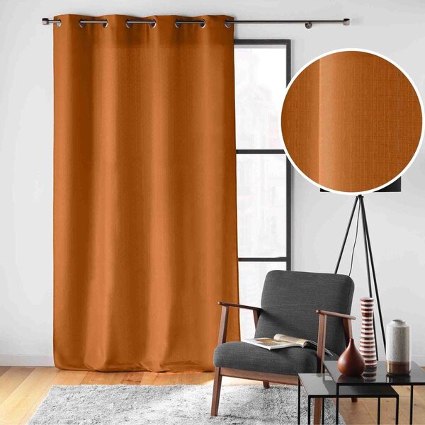 Brązowa zasłona 140x260 cm Soline – douceur d'intérieur