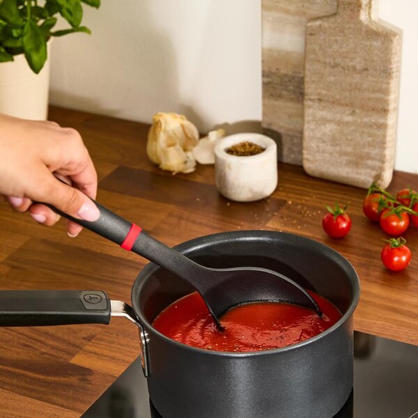 Ingenio+ Łyżka kuchenna, nylonowa, czarna TEFAL K1980334