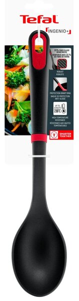 Ingenio+ Łyżka kuchenna, nylonowa, czarna TEFAL K1980334