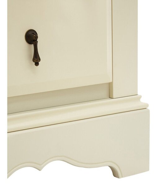 Szafka w kolorze kości słoniowej 43x104x50 cm Florence – Premier Housewares