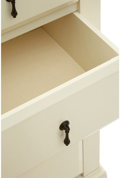 Szafka w kolorze kości słoniowej 43x104x50 cm Florence – Premier Housewares
