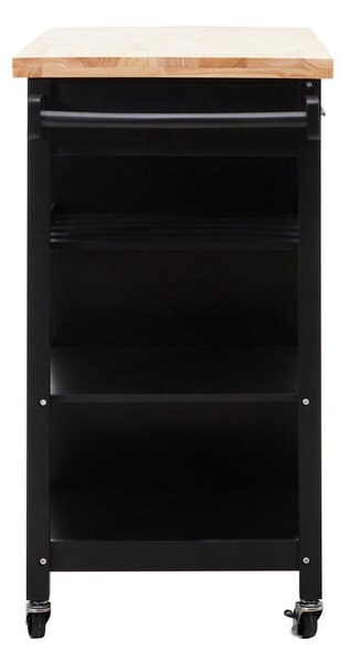 Barek na kółkach z litego drewna kauczukowego 48x105 cm Frankfurt – Premier Housewares
