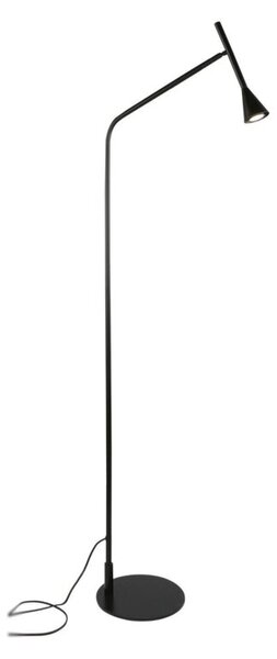 Lampa podłogowa Azzardo Cygnus BK AZ5623 czarna – eleganckie oświetlenie do salonu i sypialni