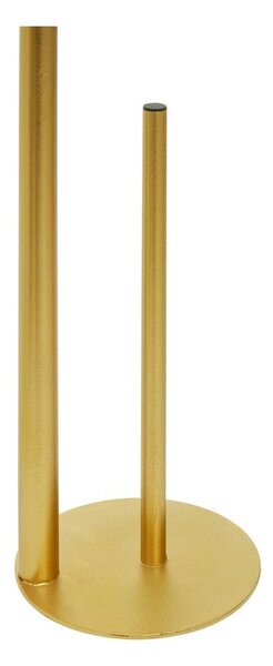 Metalowy stojak na papier toaletowy w kolorze złota Fay – Premier Housewares