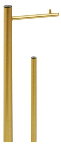 Metalowy stojak na papier toaletowy w kolorze złota Fay – Premier Housewares