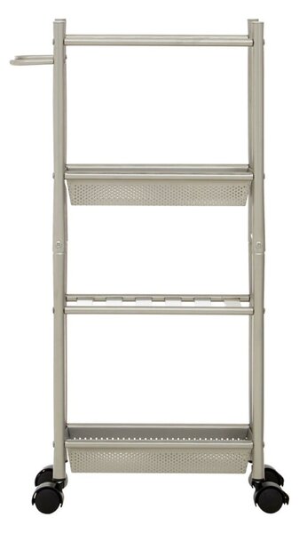 Metalowy barek na kółkach 16x40 cm Dara – Premier Housewares