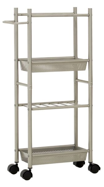 Metalowy barek na kółkach 16x40 cm Dara – Premier Housewares