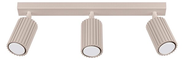 Szarobrązowa metalowa lampa punktowa 6,5x45 cm Gleam – Sollux