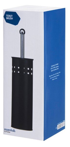 Metalowa szczotka do WC w kolorze matowej czerni Indy – Premier Housewares