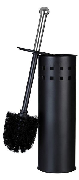 Metalowa szczotka do WC w kolorze matowej czerni Indy – Premier Housewares