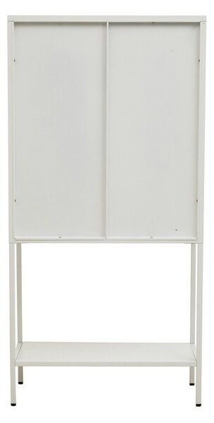 Biała stalowa witryna 75x150x35 cm Acier – Premier Housewares