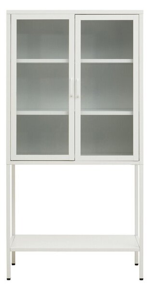 Biała stalowa witryna 75x150x35 cm Acier – Premier Housewares