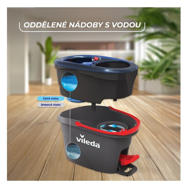 Mop rotacyjny z wiadrem H2PrO – Vileda