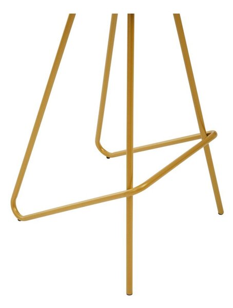 Hoker z litego drewna wiązu w kolorze złota/w naturalnym kolorze (wysokość siedziska 78 cm) District – Premier Housewares