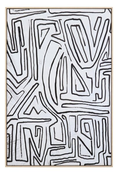 Obraz z ramą w zestawie/na płótnie 83x123 cm Astratto – Premier Housewares