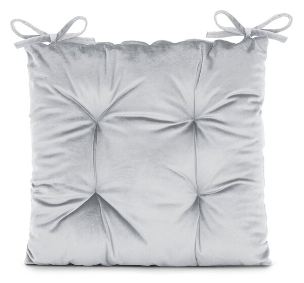 Aksamitna poduszka na krzesło 40x40 cm Aleksa – Restilo