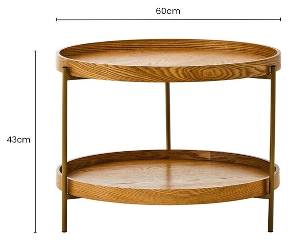 Okrągły stolik ø 60 cm Viborg – Premier Housewares