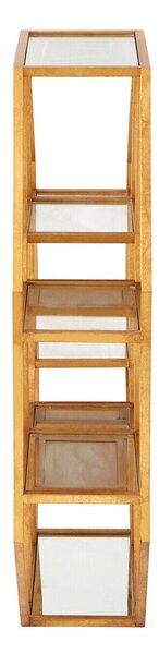 Wielopoziomowa metalowa półka w naturalnym kolorze 92 cm Zariah – Premier Housewares