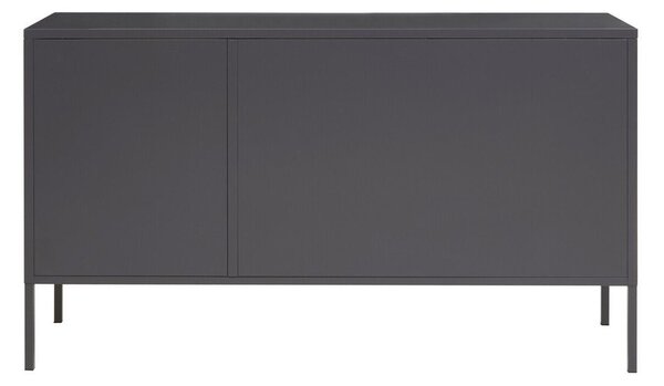 Szara stalowa witryna 140x80x45 cm Acier – Premier Housewares