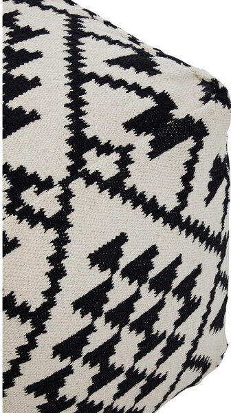 Czarno-biały puf Cefena – Premier Housewares