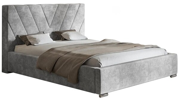 Tapicerowane łóżko z zagłówkiem 120x200 Orina 2X - 36 kolorów
