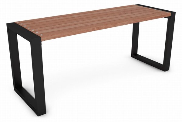 Stół ogrodowy tarasowy brąz 180 cm świerk | Umeblowana.com