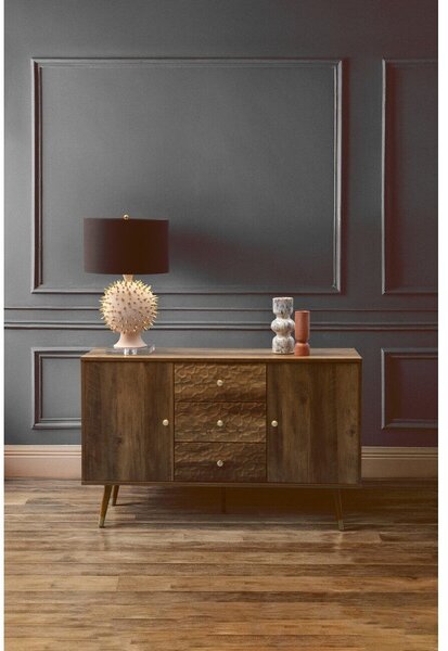 Komoda w ciemnym naturalnym kolorze 114x70x39 cm Frida – Premier Housewares