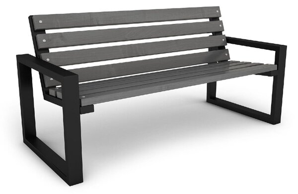 Drewniany komplet mebli tarasowych 150 cm | Umeblowana.com