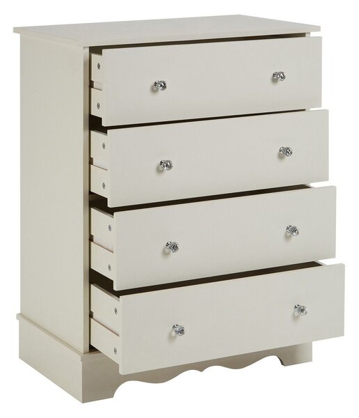 Komoda w kolorze kości słoniowej 69x89x42 cm Emily – Premier Housewares