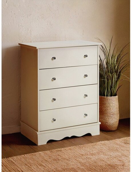 Komoda w kolorze kości słoniowej 69x89x42 cm Emily – Premier Housewares