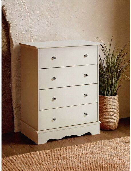 Komoda w kolorze kości słoniowej 69x89x42 cm Emily – Premier Housewares