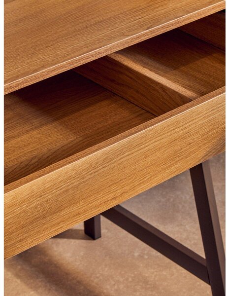 Biurko w dekorze dębu 48x74 cm Bradbury – Premier Housewares