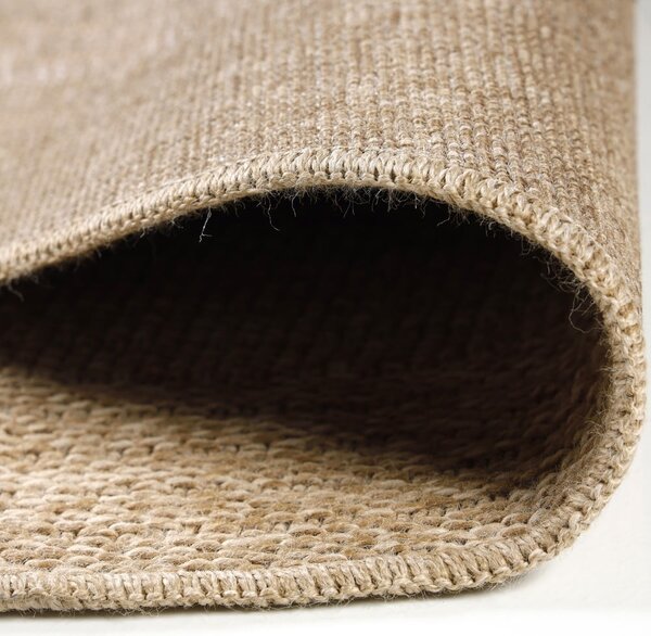 Beżowy okrągły dywan odpowiedni na zewnątrz ø 80 cm Comilla – Ayyildiz Carpets