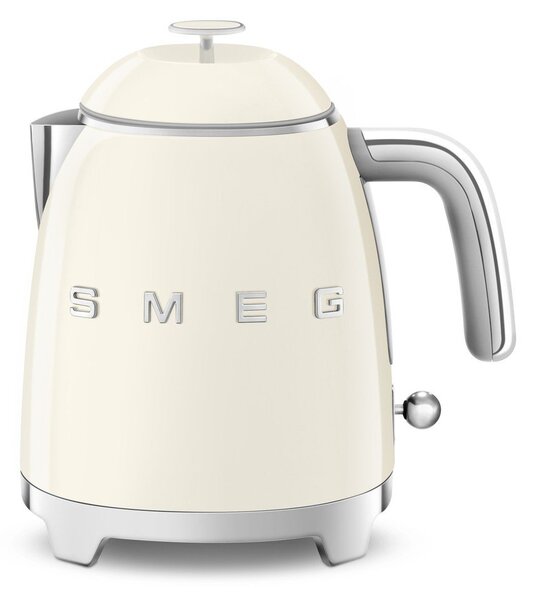 Kremowy czajnik elektryczny ze stali nierdzewnej 800 ml Retro Style – SMEG