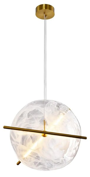 Okrągła lampa w kształcie zegara nad stół T5-A75